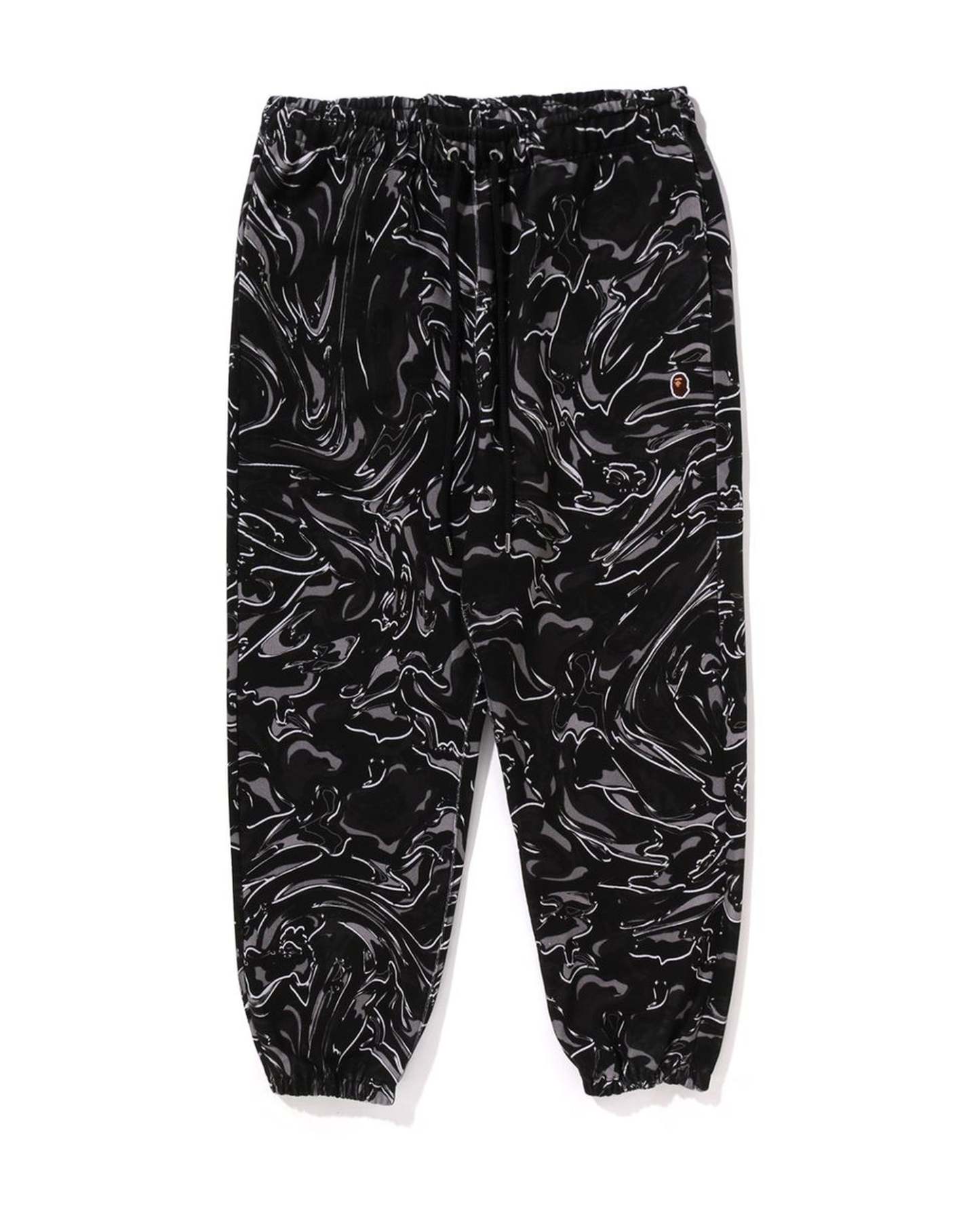 Marbling Camo Joggger Sweat Pants-IYAMIUIO
