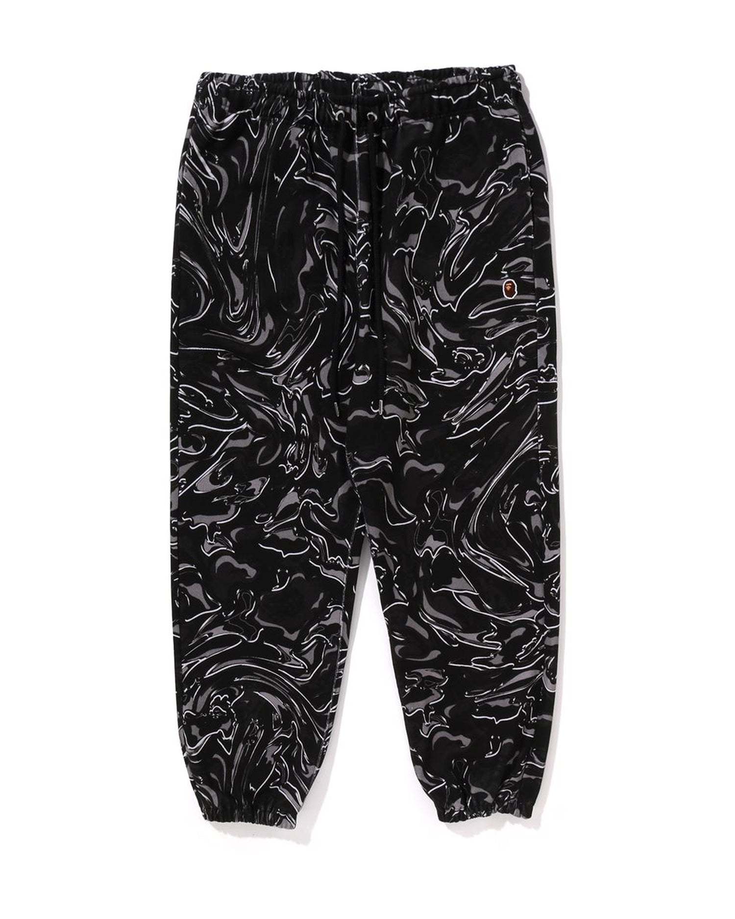 Marbling Camo Joggger Sweat Pants-IYAMIUIO