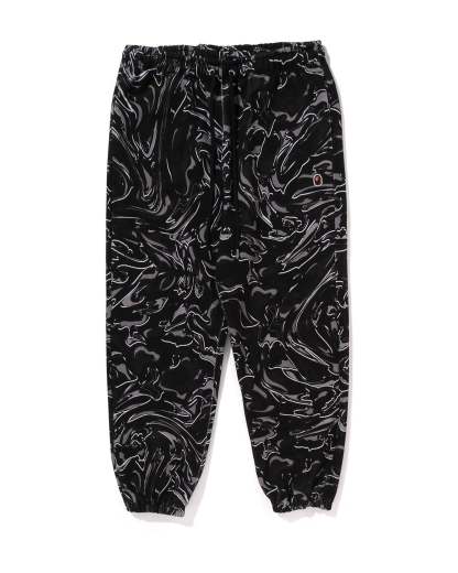 Marbling Camo Joggger Sweat Pants-IYAMIUIO