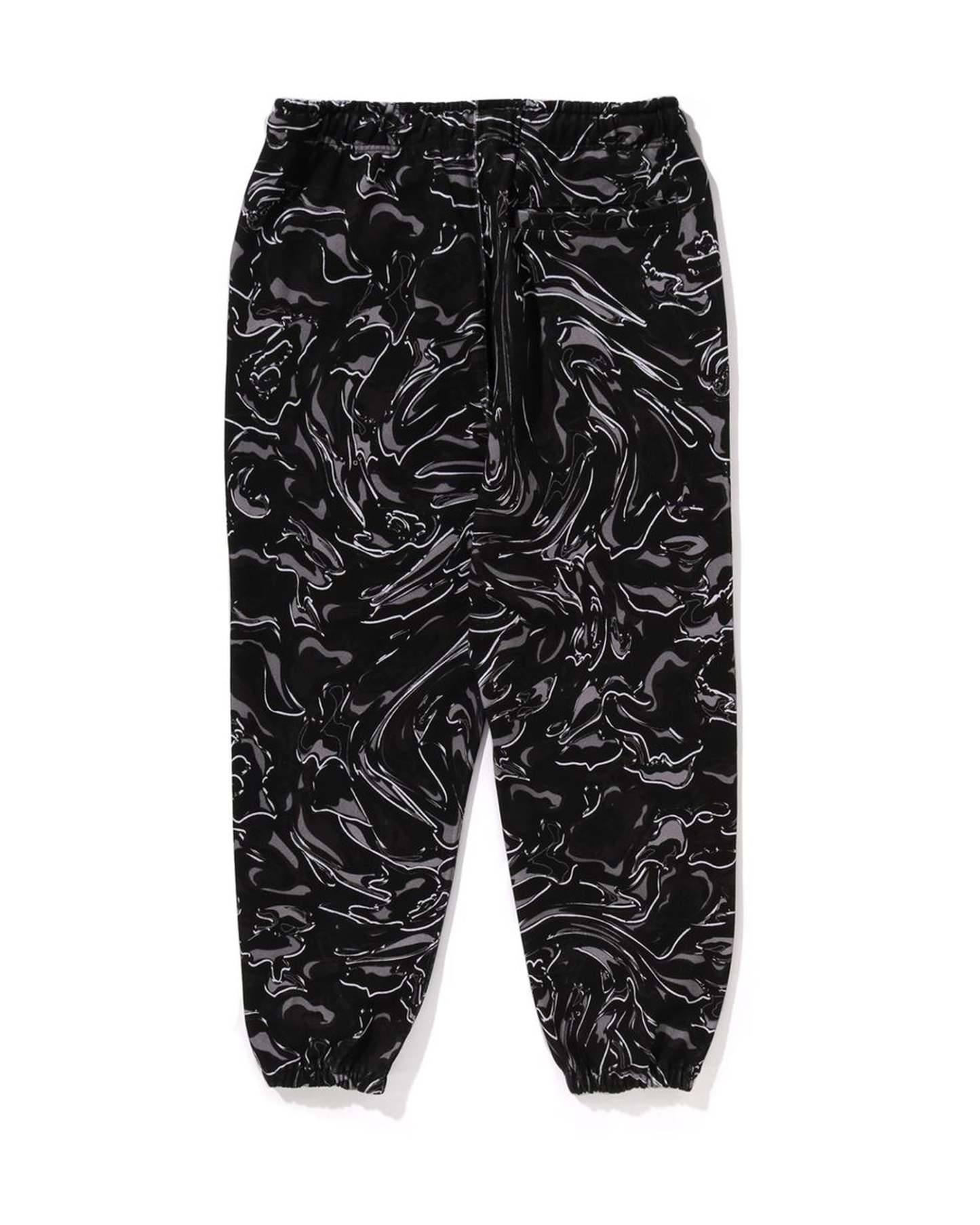 Marbling Camo Joggger Sweat Pants-IYAMIUIO