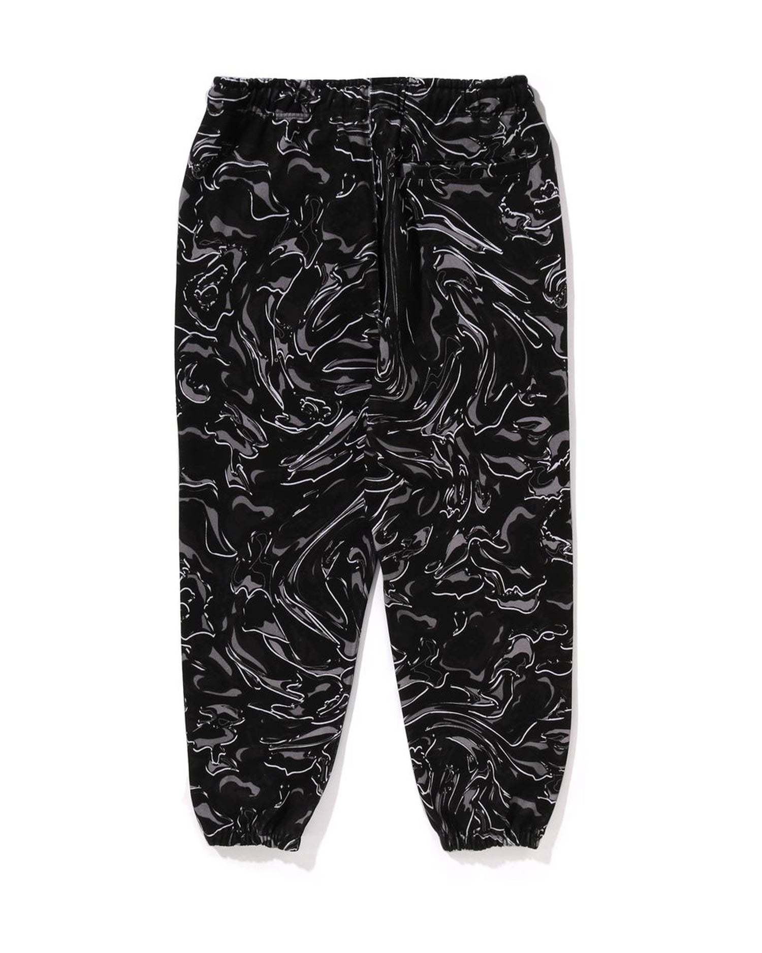 Marbling Camo Joggger Sweat Pants-IYAMIUIO