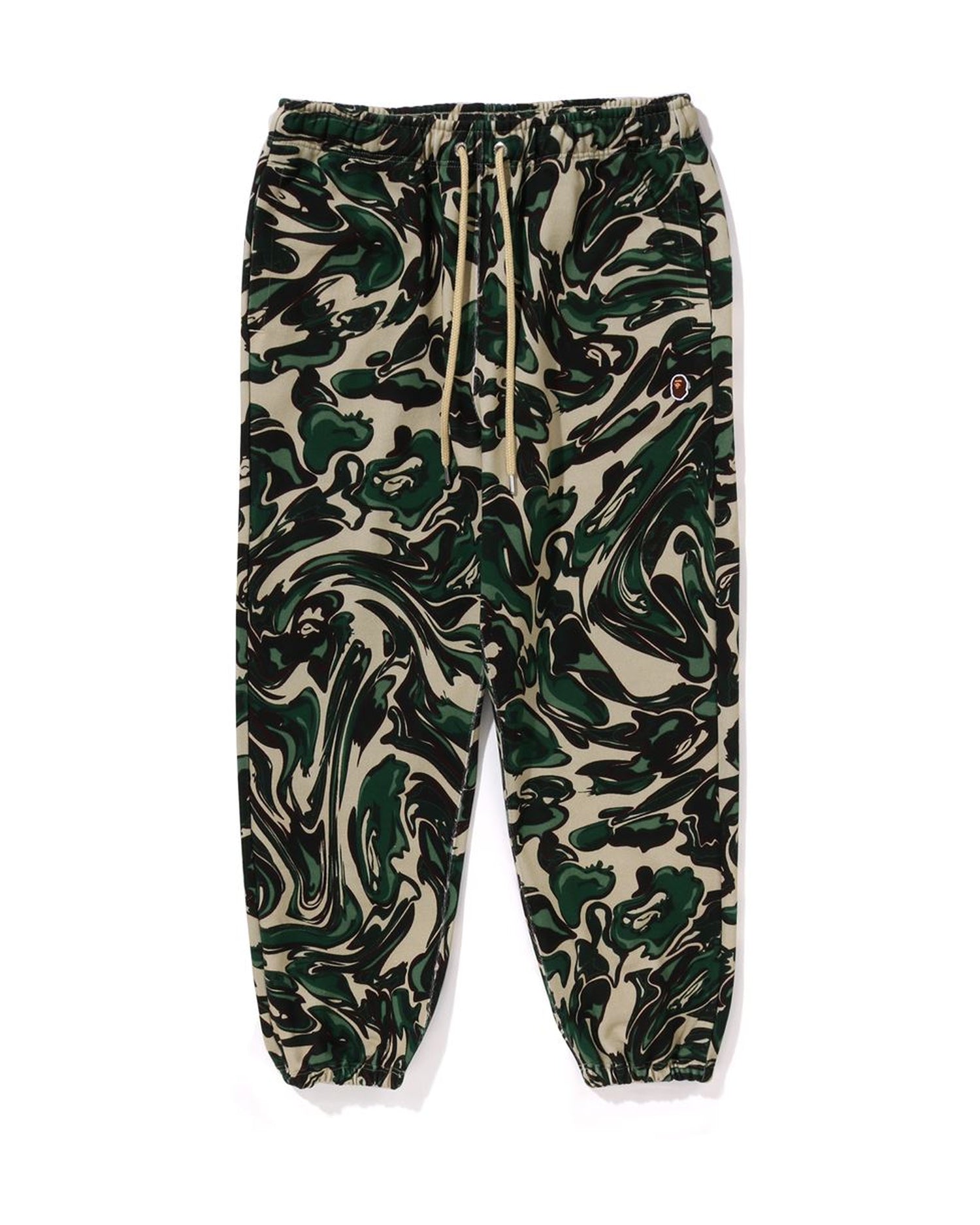 Marbling Camo Joggger Sweat Pants-IYAMIUIO