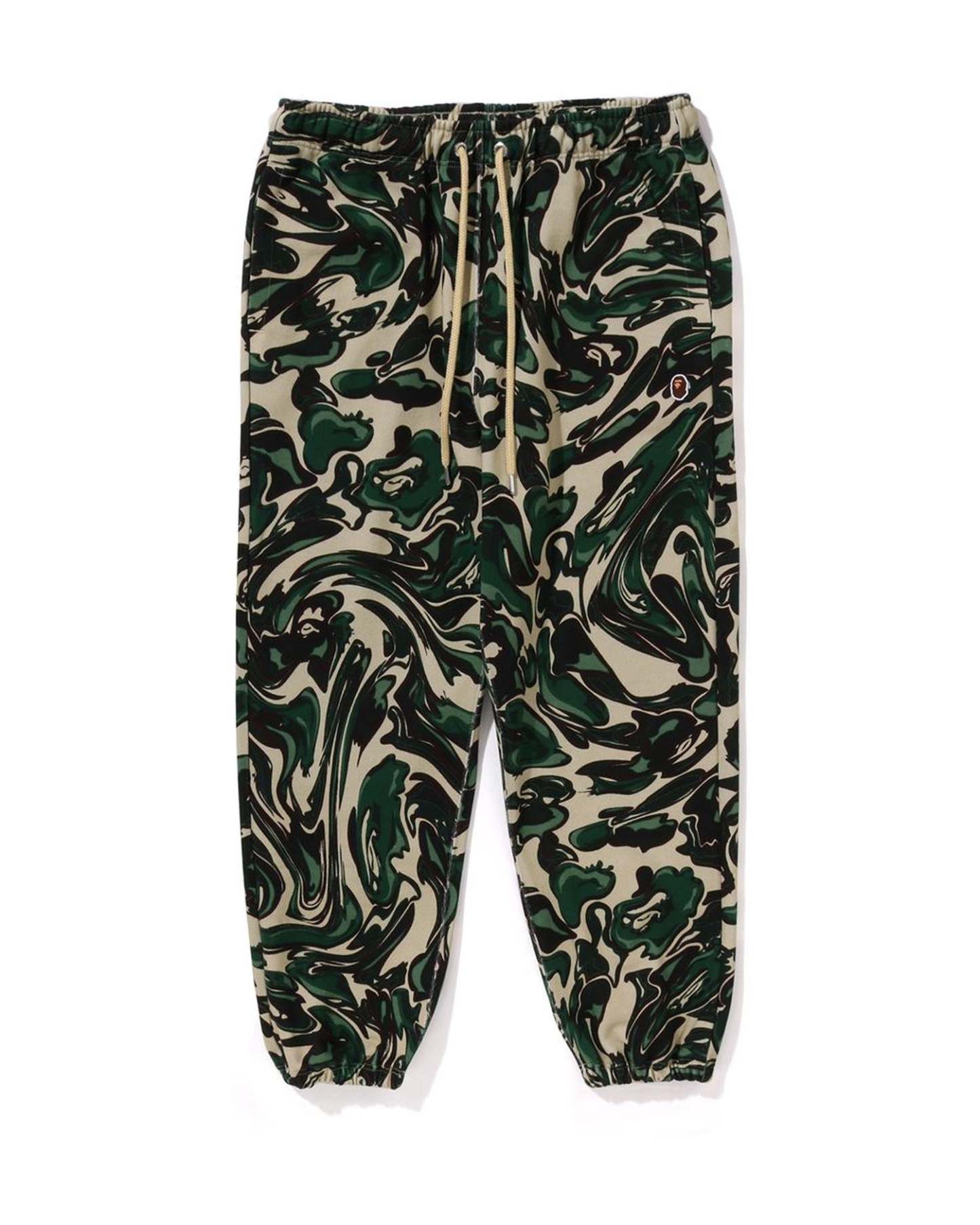 Marbling Camo Joggger Sweat Pants-IYAMIUIO