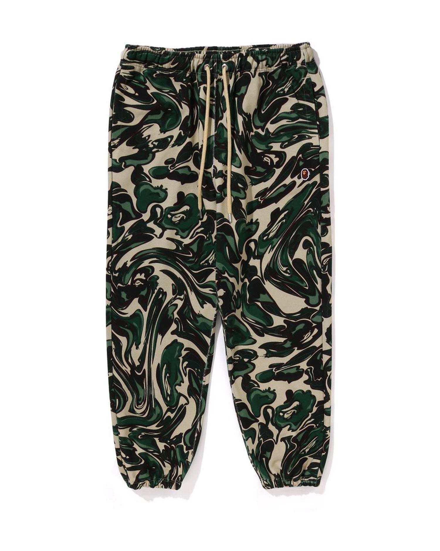 Marbling Camo Joggger Sweat Pants-IYAMIUIO