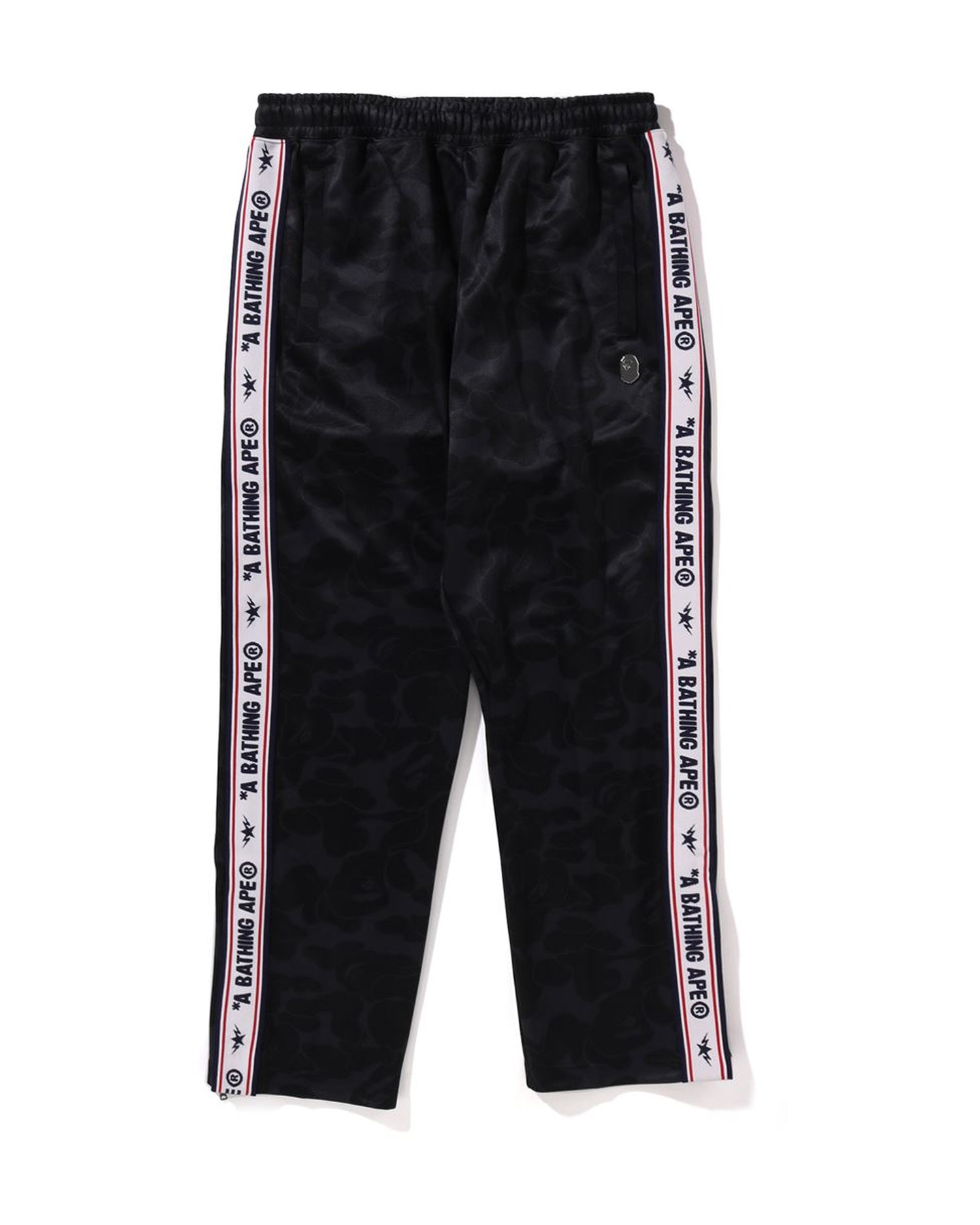 Solid Camo One Point Relaxed Fit Sweatpants-IYAMIUIO
