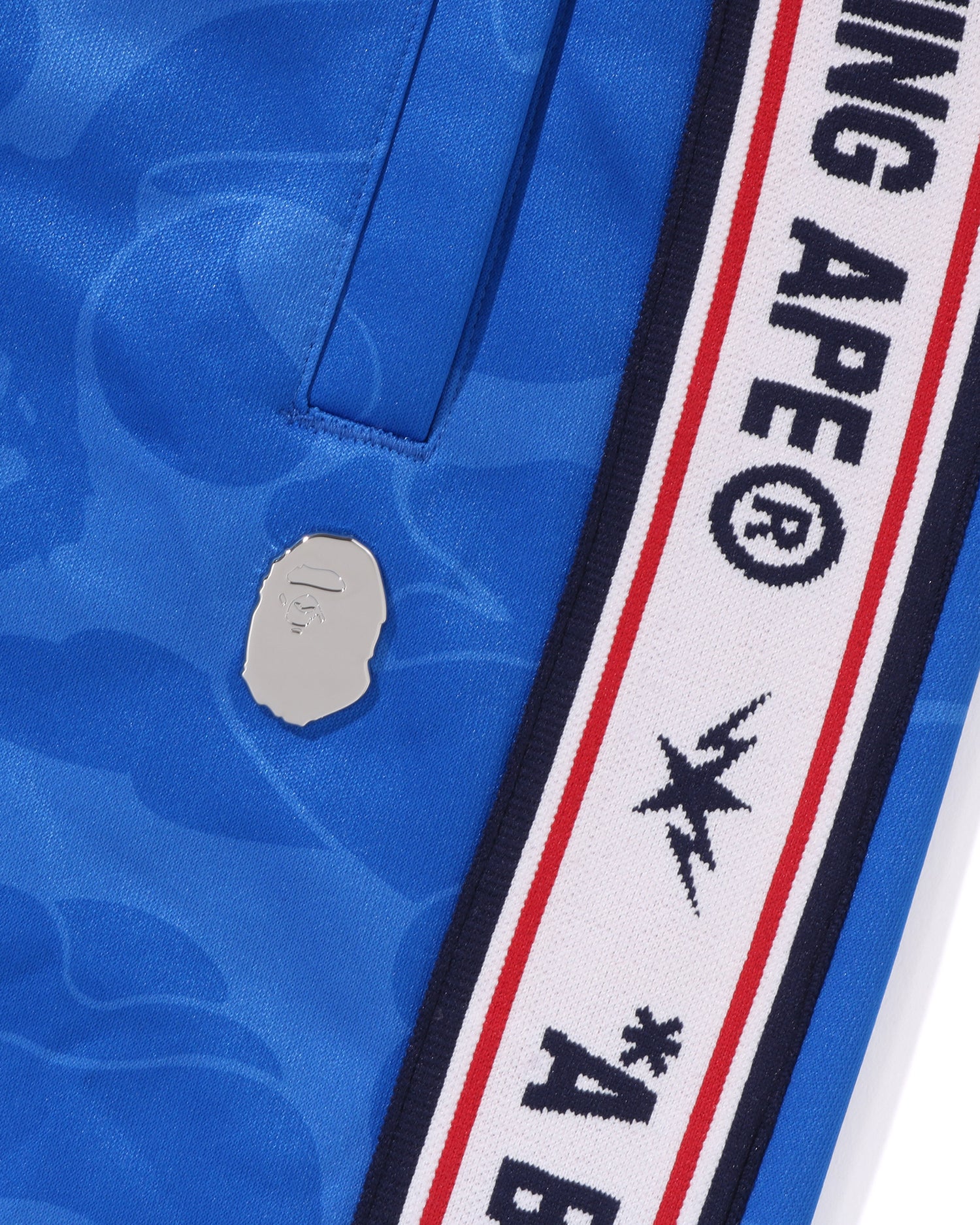 Solid Camo One Point Relaxed Fit Sweatpants-IYAMIUIO