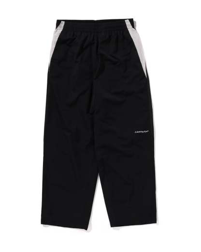 Nylon Loose Fit Track Pants-IYAMIUIO