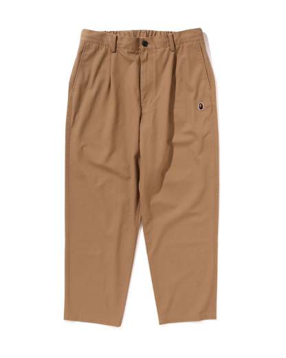 One Point Pleat Chino Pants-IYAMIUIO
