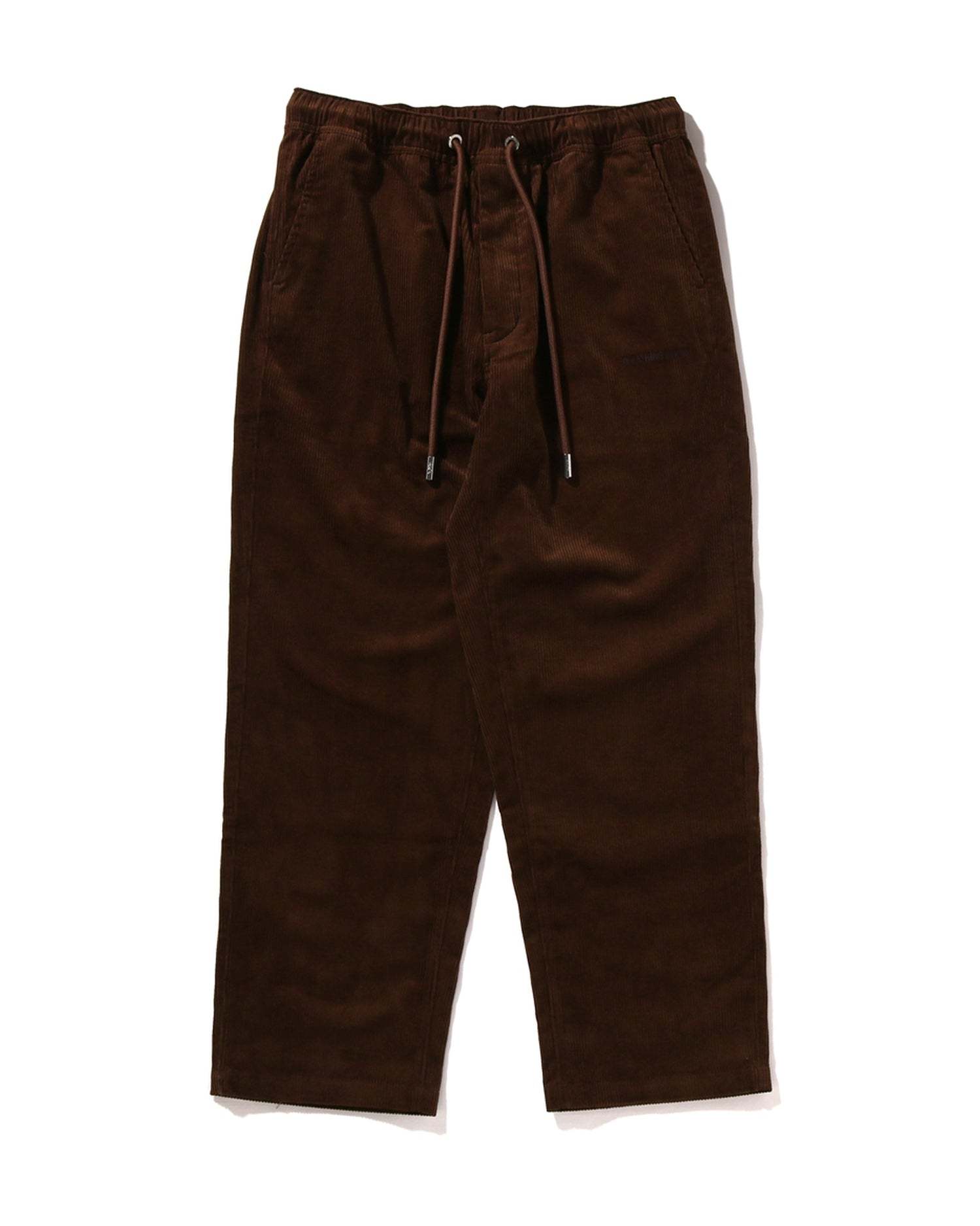 Bathing Ape Corduroy Relaxed Fit Pants-IYAMIUIO