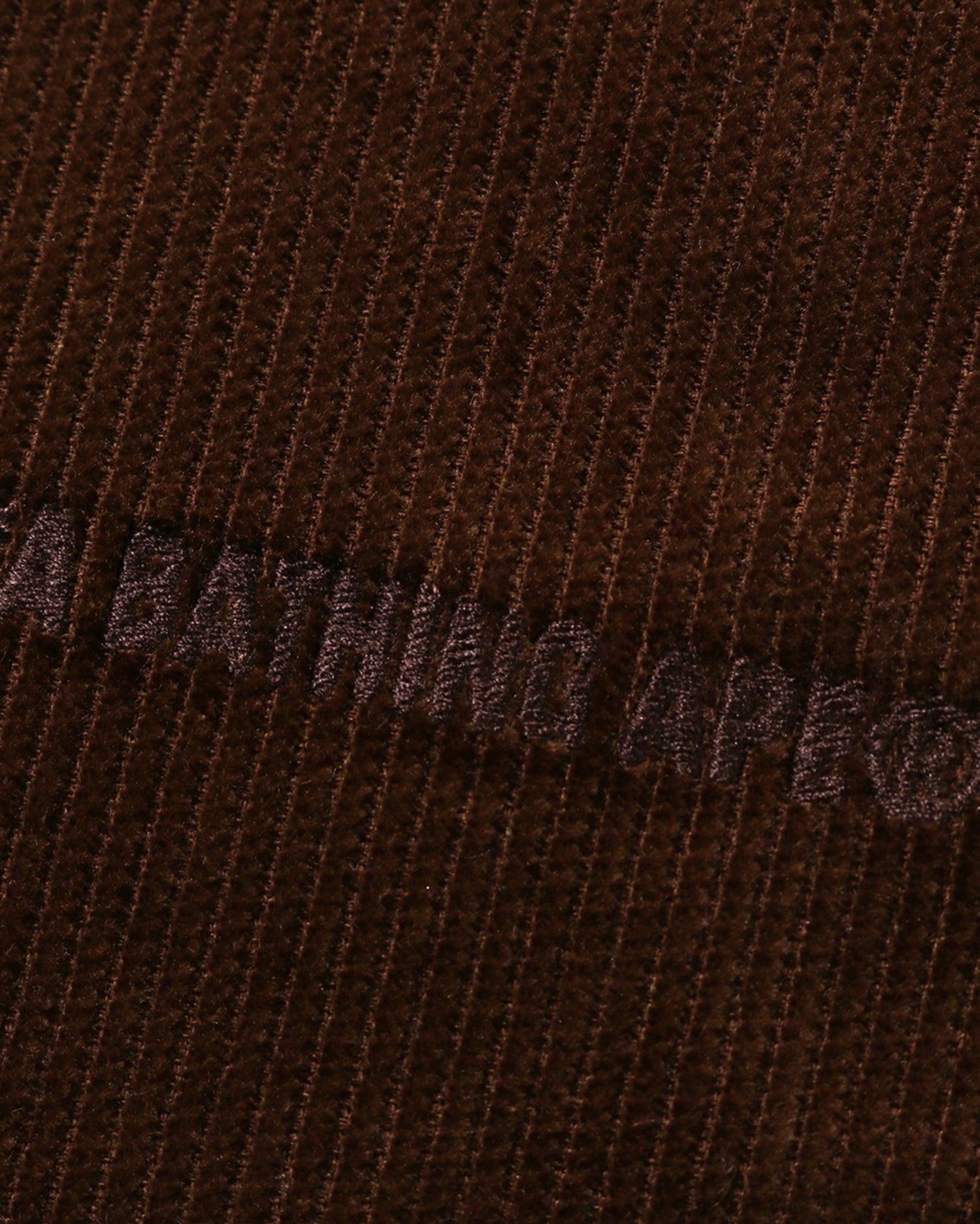 Bathing Ape Corduroy Relaxed Fit Pants-IYAMIUIO