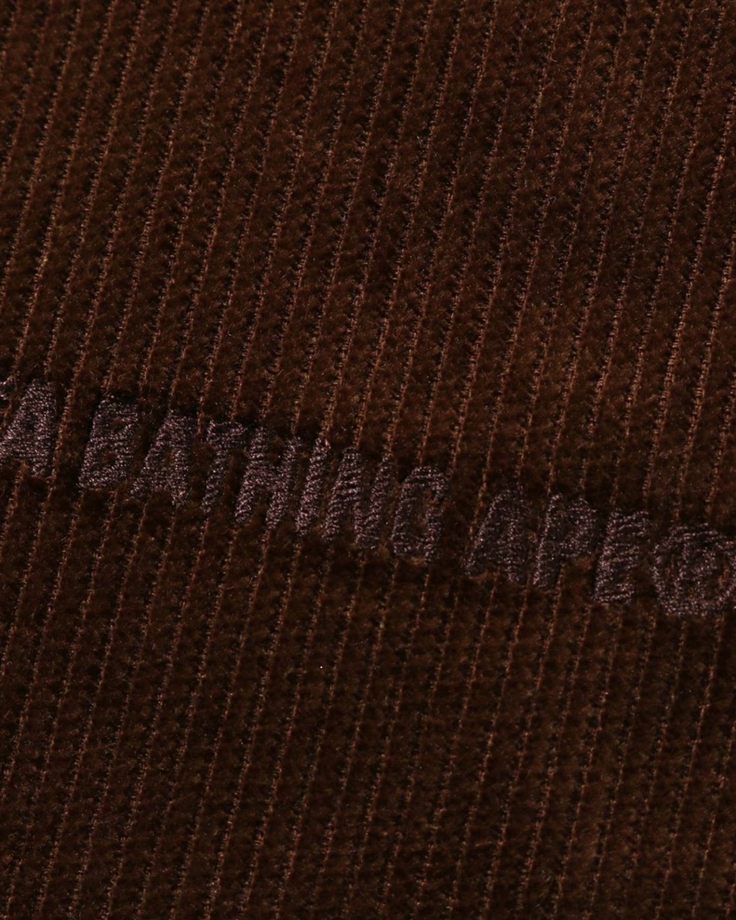 Bathing Ape Corduroy Relaxed Fit Pants-IYAMIUIO