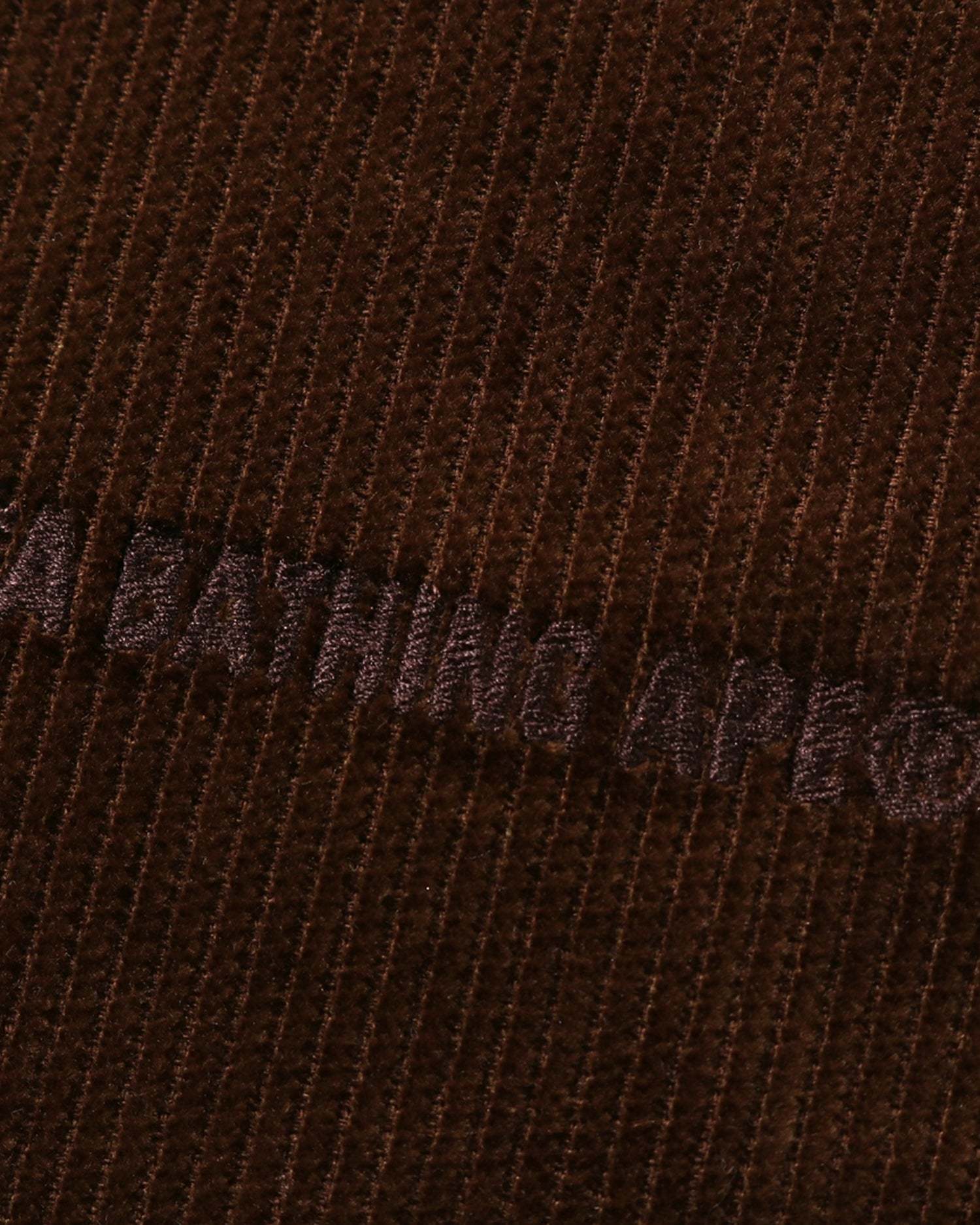 Bathing Ape Corduroy Relaxed Fit Pants-IYAMIUIO