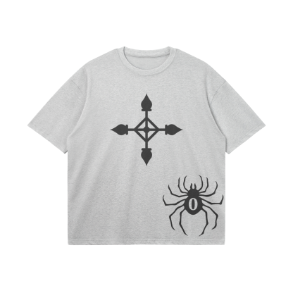 'Head of the Spider' Chrollo Oversized Boxy T-Shirt-IYAMIUIO