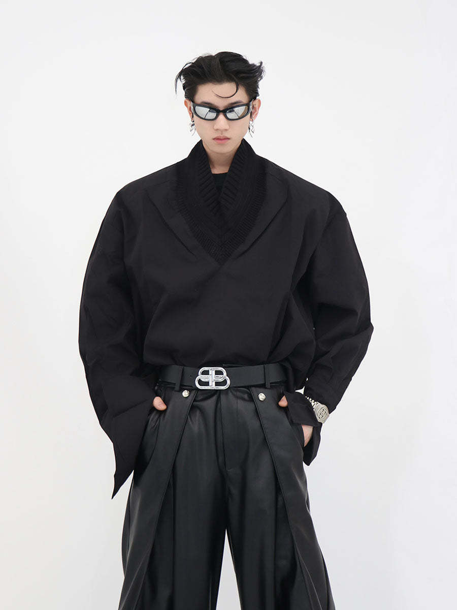 V-shaped Shirt-IYAMIUIO