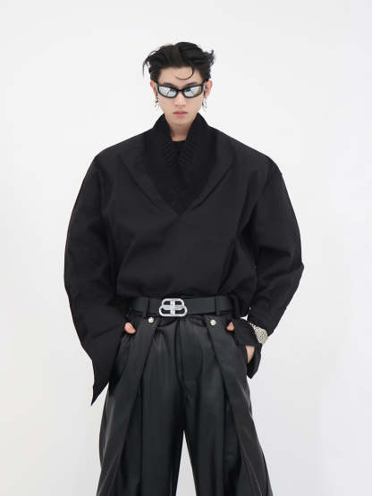 V-shaped Shirt-IYAMIUIO