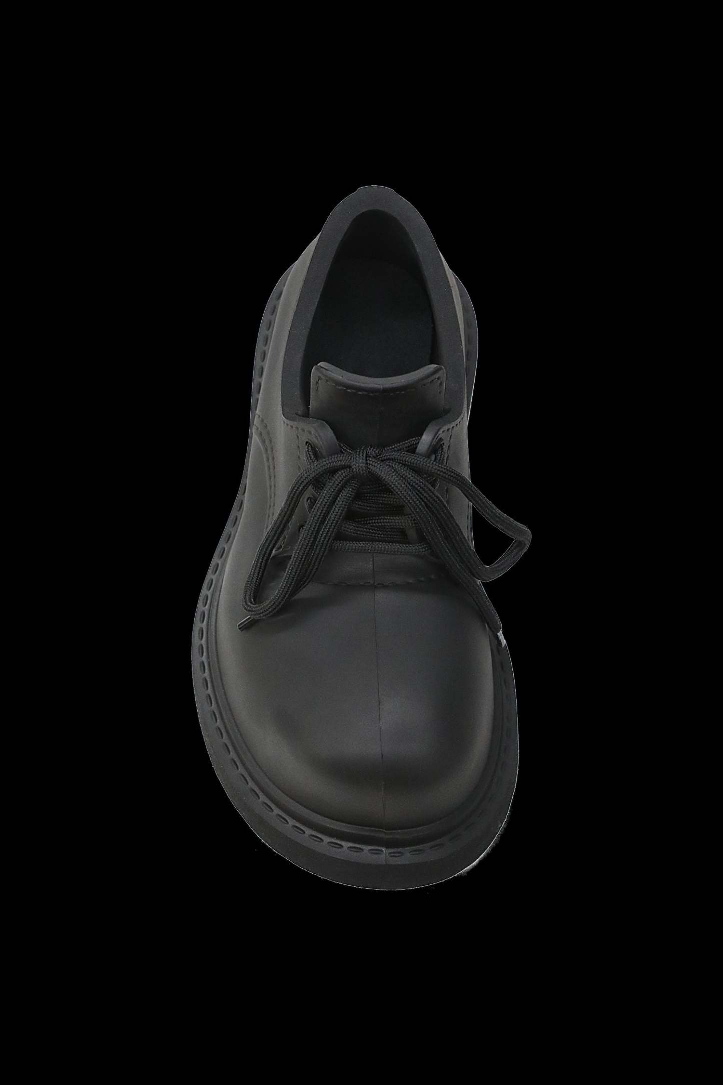 【New】Big Toe Platform Leather Shoes-IYAMIUIO