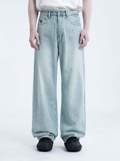 Aelfric Eden Basic Loose Jeans-IYAMIUIO
