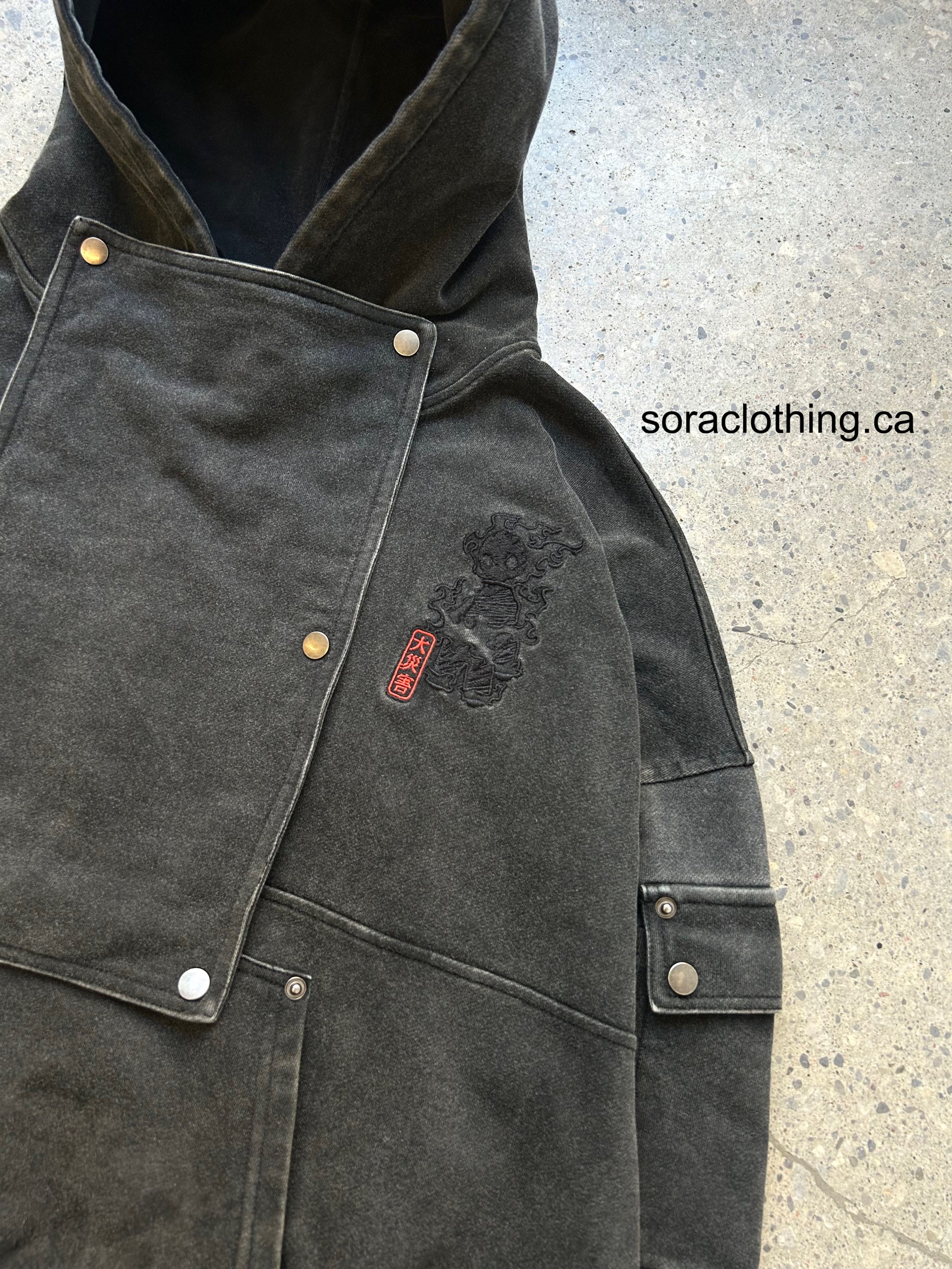 "Flame" Hoodie-IYAMIUIO