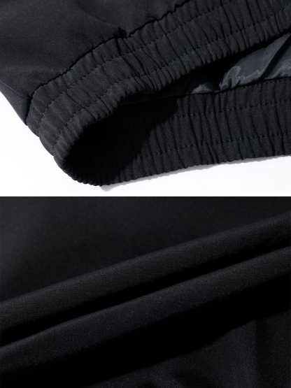 Aelfric Eden Reflective Stripe Star Zipper Jacket-IYAMIUIO