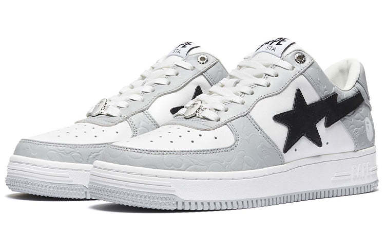 A BATHING APE Bape Sta 'Grey Black' 1H70-191-002-GREY-IYAMIUIO