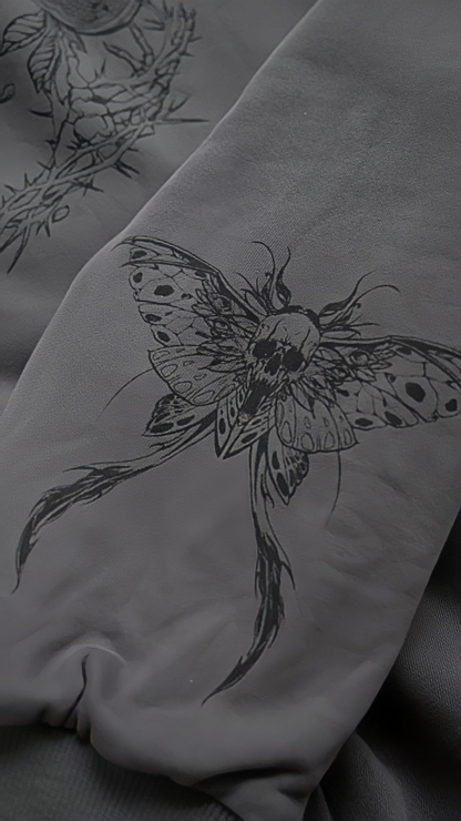 Hades / Persephone reversible hoodie-IYAMIUIO