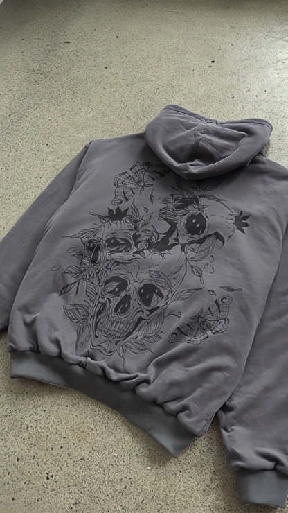 Hades / Persephone reversible hoodie-IYAMIUIO