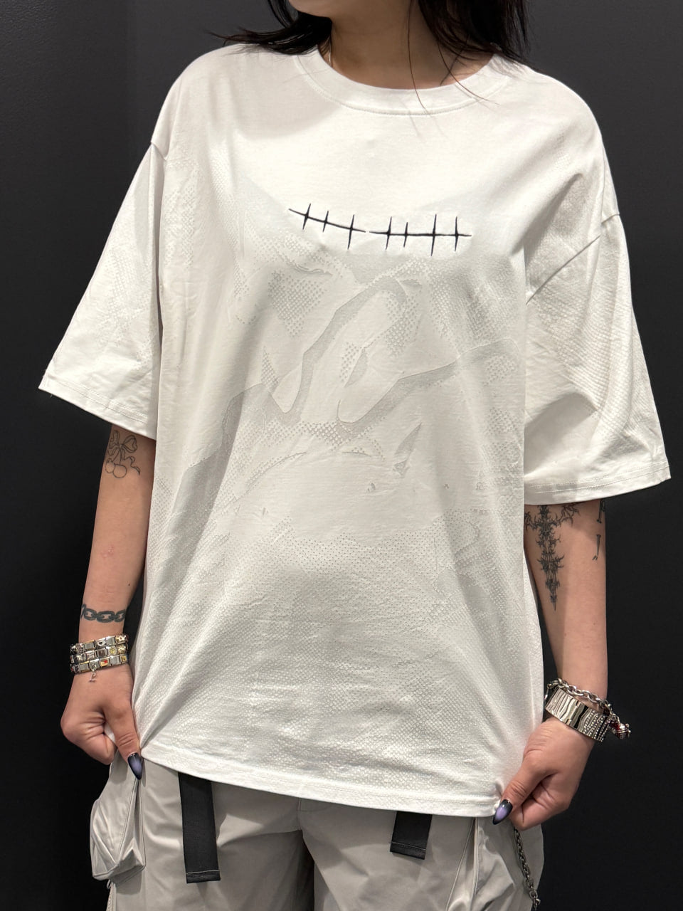 "CURSED" Sun Reactive T-shirt-IYAMIUIO