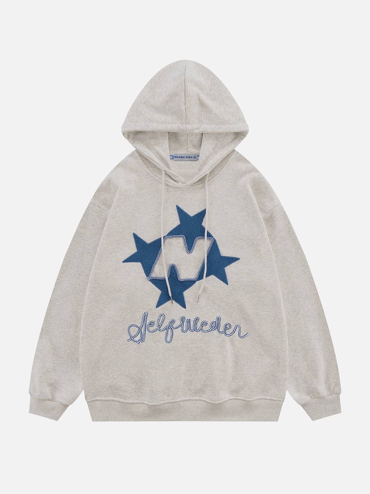 Aelfric Eden Stellaris Embroidered Hoodie-IYAMIUIO