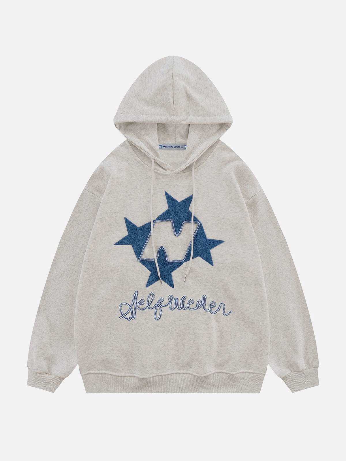 Aelfric Eden Stellaris Embroidered Hoodie-IYAMIUIO