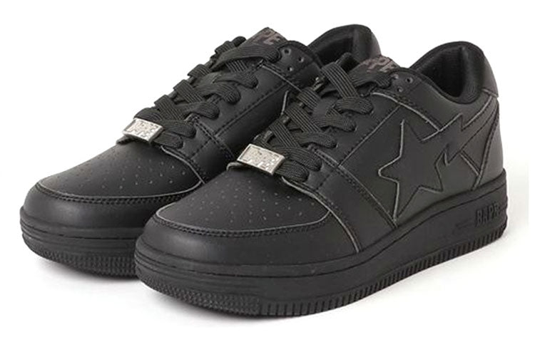 A BATHING APE Bape Sta Low M2 'Black' 1F70-191-006BLK-IYAMIUIO