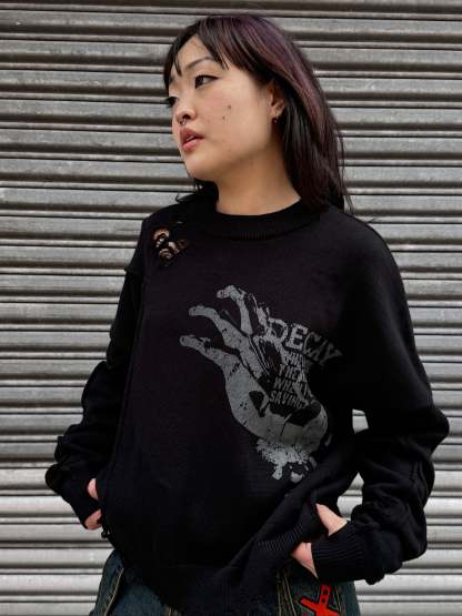 "DECAY" Knit-IYAMIUIO