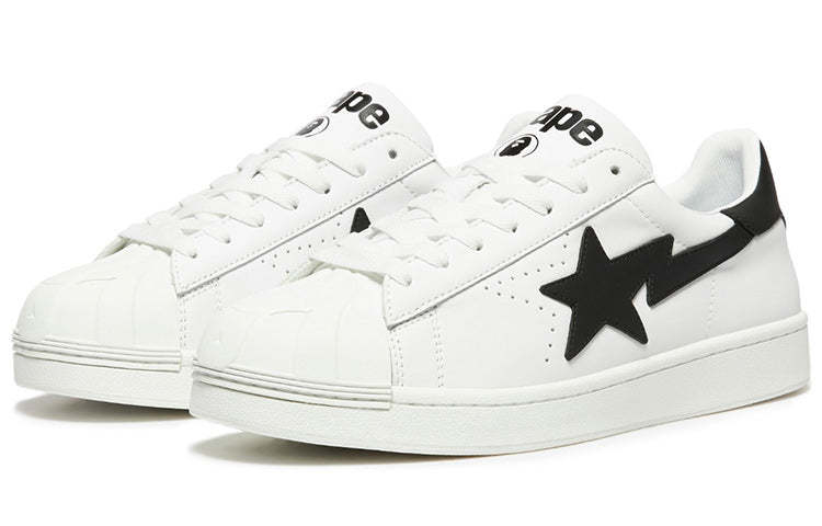 A BATHING APE Bape Skull Sta 1I20-191-005-WHITE-IYAMIUIO