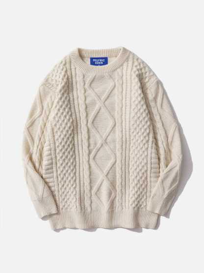 Aelfric Eden Retro Rory Gilmore Knit Sweater[Recommended by@juicyjrock]-IYAMIUIO