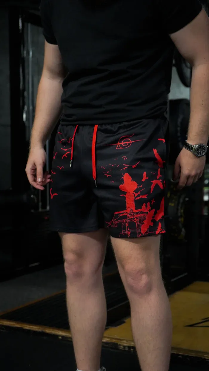Anbu Captain Shorts - Black - NARUTO-IYAMIUIO