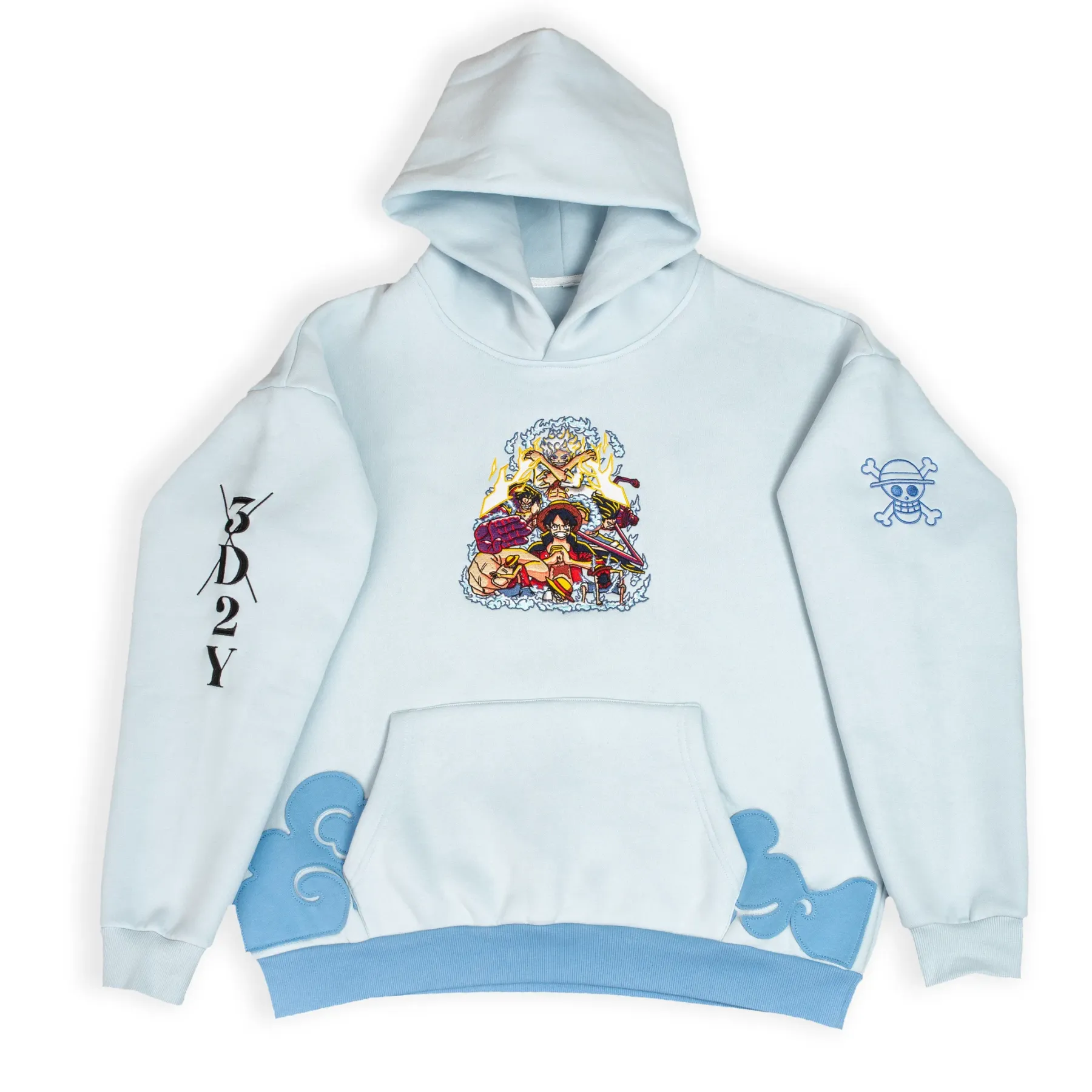 Luffy Gears Hoodie-IYAMIUIO