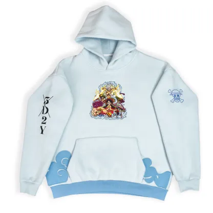 Luffy Gears Hoodie-IYAMIUIO