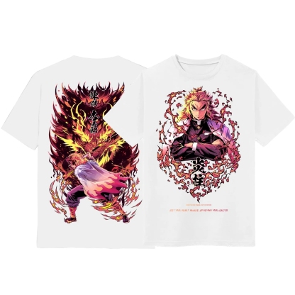 Rengoku Kyoujurou Tee V2 -Demon Slayer-IYAMIUIO