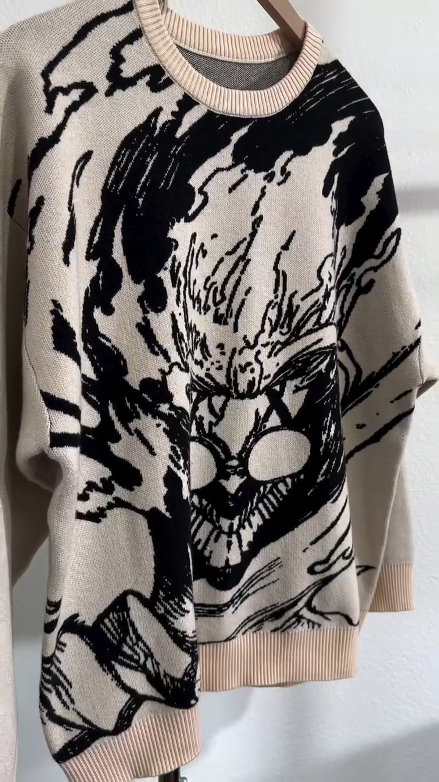 Dandadan Knit Sweater-IYAMIUIO