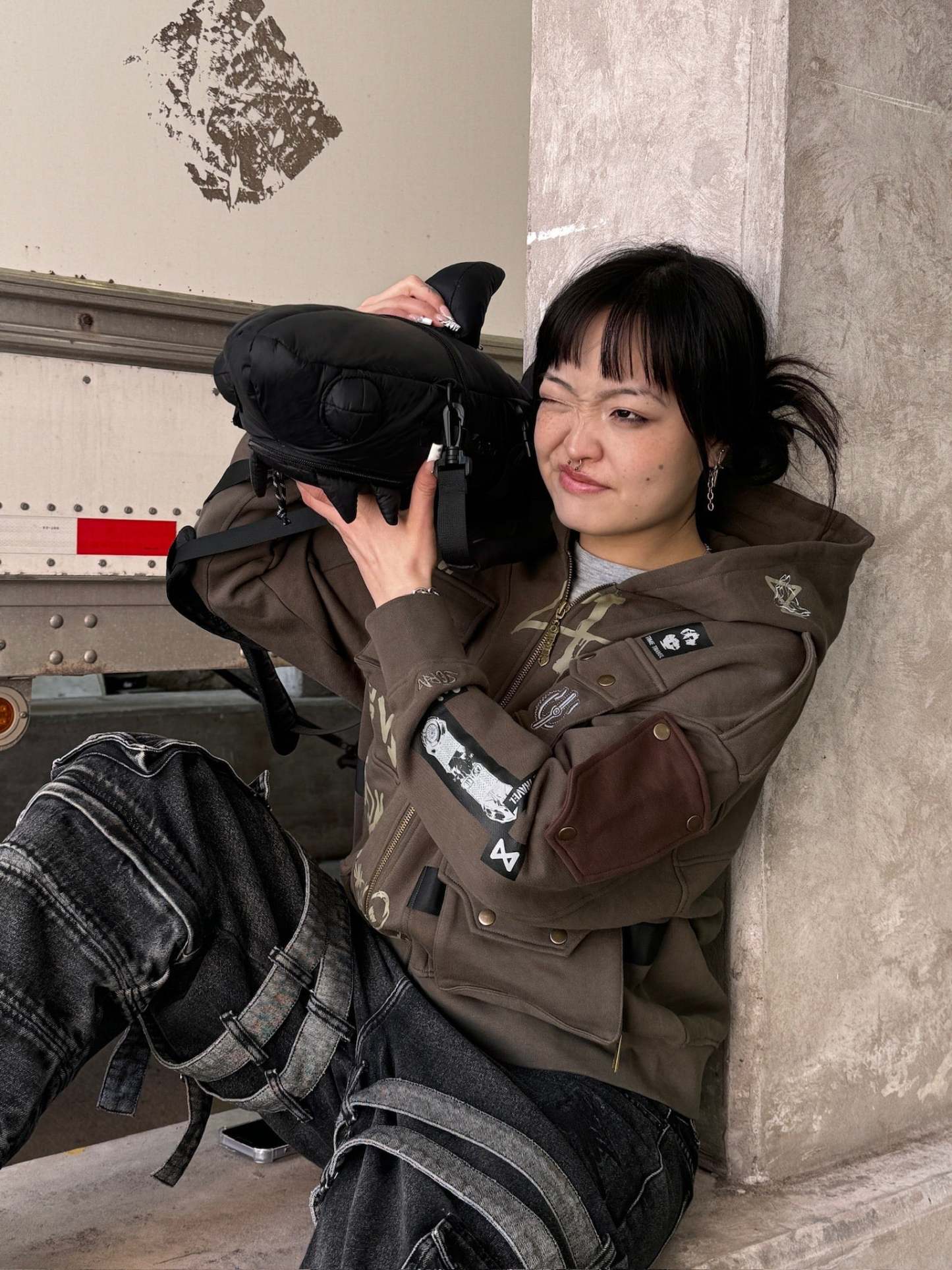 "SHARK" Bag-IYAMIUIO