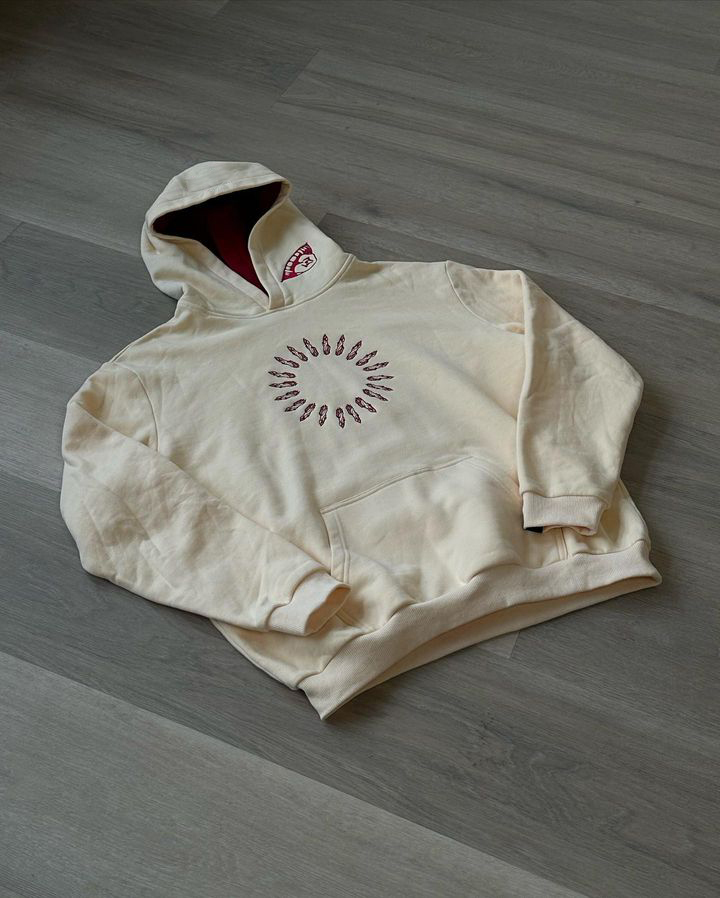 Embroidered Hoodie - JJK-IYAMIUIO