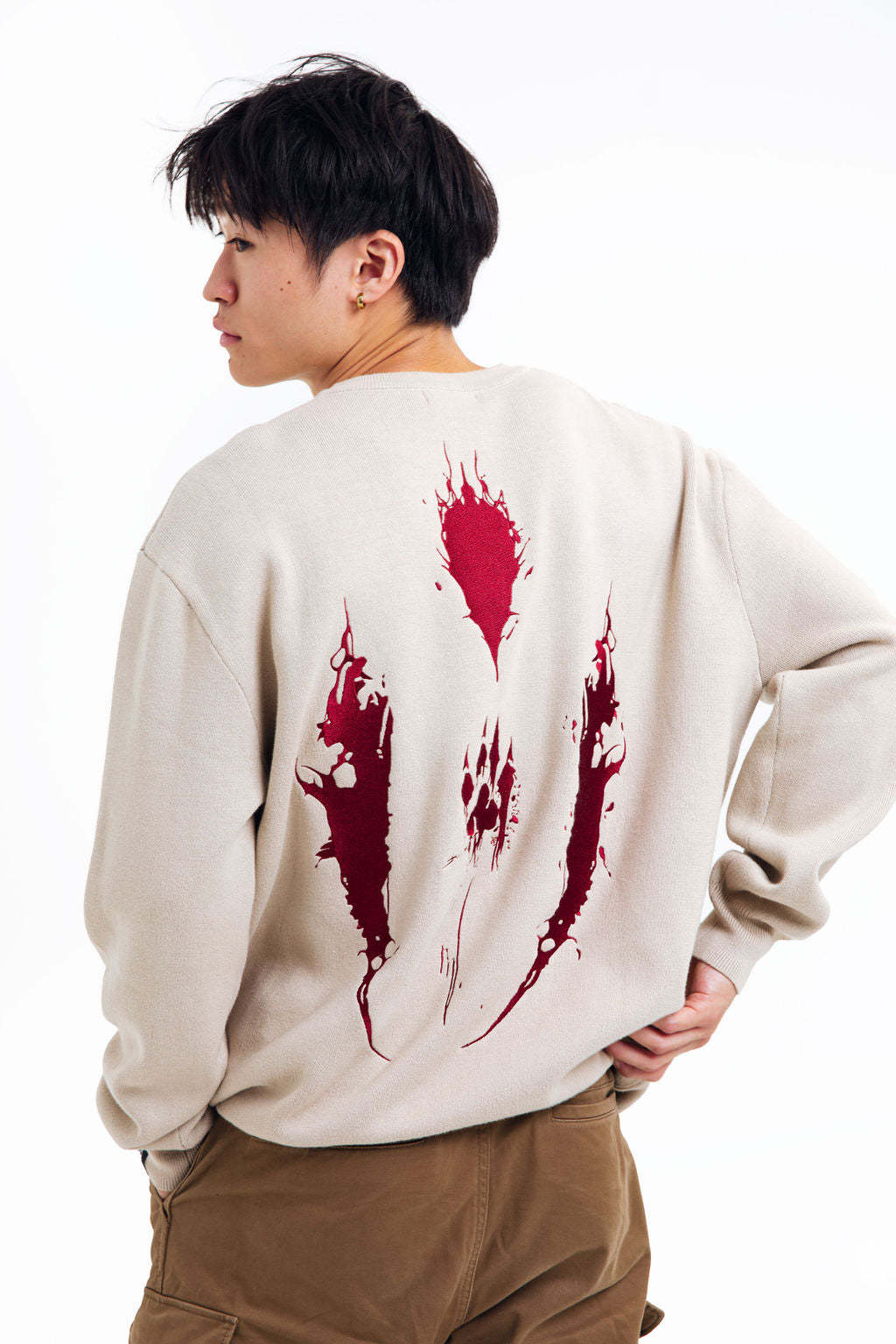 San Mask Knit Sweater-Shadeston