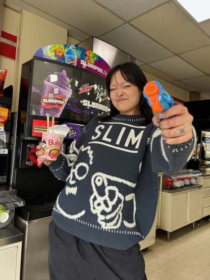 "RAMEN" Knit-IYAMIUIO