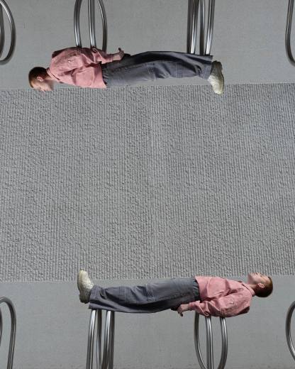 【23s August】Gradient Shoulder Pad Jacket-IYAMIUIO