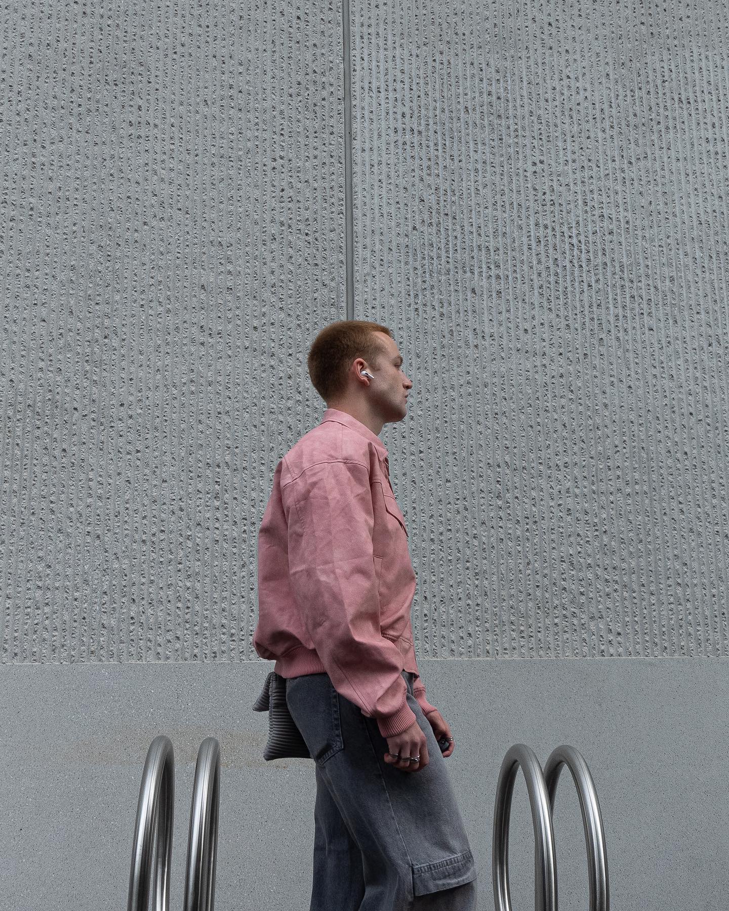 【23s August】Gradient Shoulder Pad Jacket-IYAMIUIO