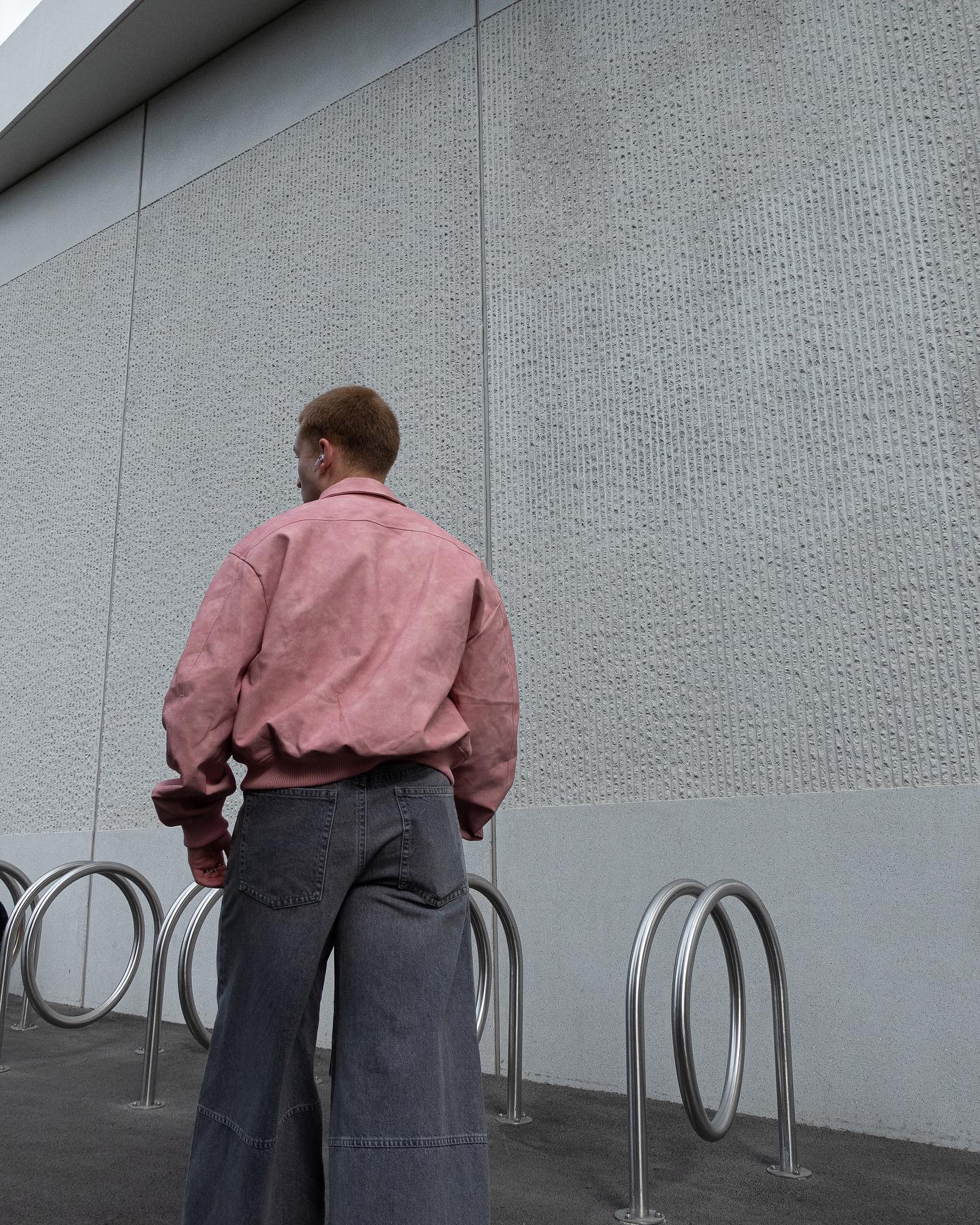 【23s August】Gradient Shoulder Pad Jacket-IYAMIUIO