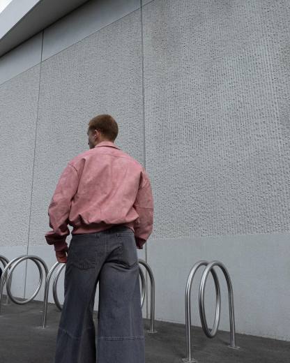 【23s August】Gradient Shoulder Pad Jacket-IYAMIUIO