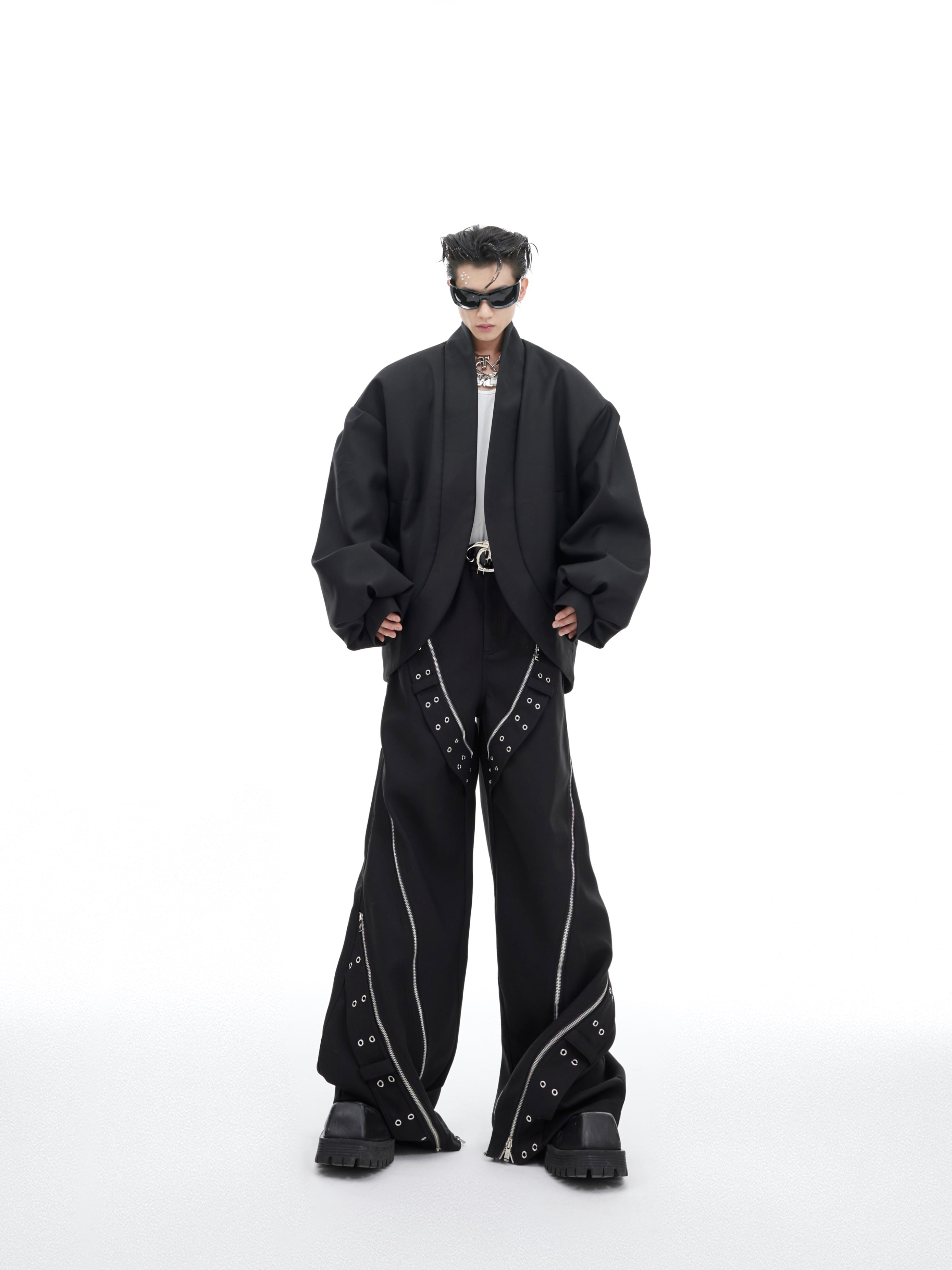 【24s February.】Curved Scimitar Sleeve Jacket-IYAMIUIO