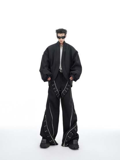 【24s February.】Curved Scimitar Sleeve Jacket-IYAMIUIO