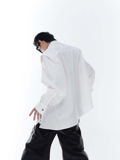 【23s Feb.】Original Shoulder Pad Shirt-IYAMIUIO