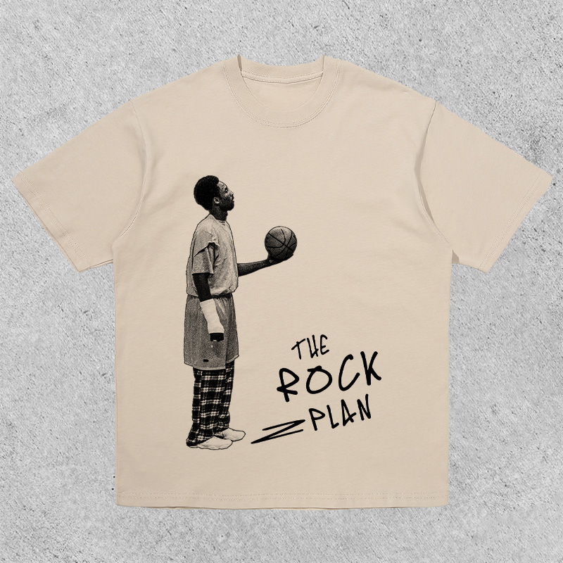 The new ball frame is gone casual street basketball T-shirt-IYAMIUIO